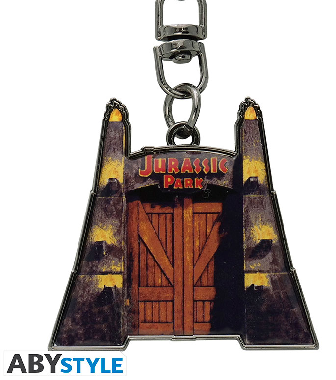 PORTACHIAVI JURASSIC PARK GATES MOVIES - GADGET