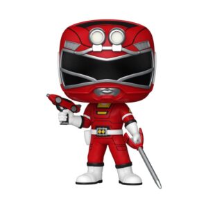 Power Rangers Generations (tommy) Pop! Movies Vinile Figures Turbo - Red Ranger 9 Cm Funko