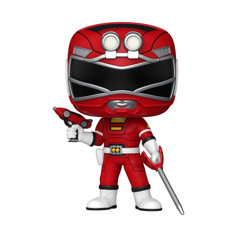 Power Rangers Generations (tommy) Pop! Movies Vinile Figures Turbo - Red Ranger 9 Cm Funko