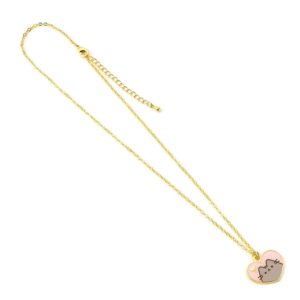 Pusheen Pendant & Collana Pink E Gold Heart Carat Shop, The