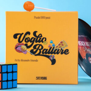 PUZZLE 1000PZ VOGLIO BALLARE ART BY ALESSANDRO VENTRELLA STOPUZZLE - GIOCHI DA TAVOLO/SOCIETA'
