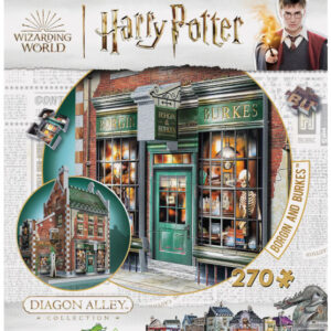 Puzzle 3d 270pz Harry Potter Borgin E Burkes Harry Potter - Giochi Da Tavolo/societa'