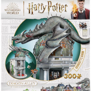 PUZZLE 3D 300PZ HARRY POTTER GRINGOTTS BANK HARRY POTTER - GIOCHI DA TAVOLO/SOCIETA'