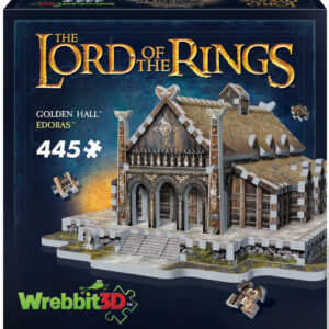 PUZZLE 3D 445PZ IL SIGNORE DEGLI ANELLI GOLDEN HALL EDORAS IL SIGNORE DEGLI ANELLI - GIOCHI DA TAVOLO/SOCIETA'