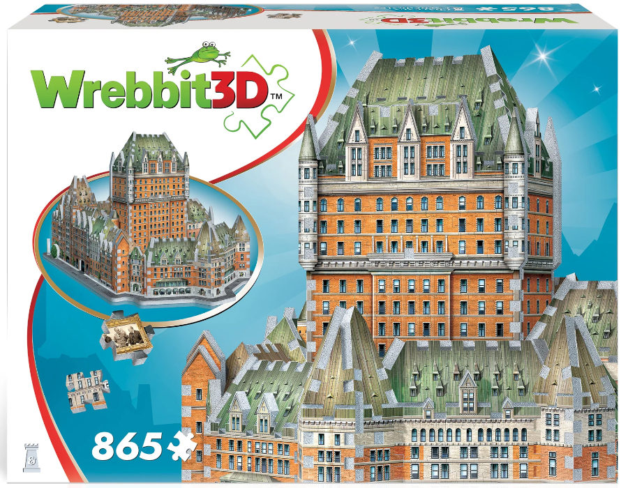 PUZZLE 3D 865PZ CHATEAU FRONTENAC ALTRI BRAND - GIOCHI DA TAVOLO/SOCIETA'