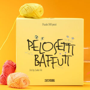 PUZZLE 500PZ PELOSETTI BAFFUTI ART BY LUKA VA STOPUZZLE - GIOCHI DA TAVOLO/SOCIETA'