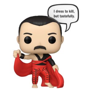 Queen Pop! Rocks Vinile Figur Freddie Mercury (i Dress To Kill) 9 Cm Funko