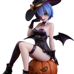 Re:zero -starting Life In Another World- Pvc Statua 1/7 Rem: Phantom Night Wizard Ver. 17 Cm Kadokawa