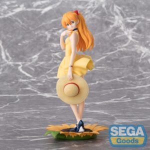 Rebuild Of Evangelion Luminasta Pvc Statua Asuka Summer Dress Ver. 2 24 Cm Sega