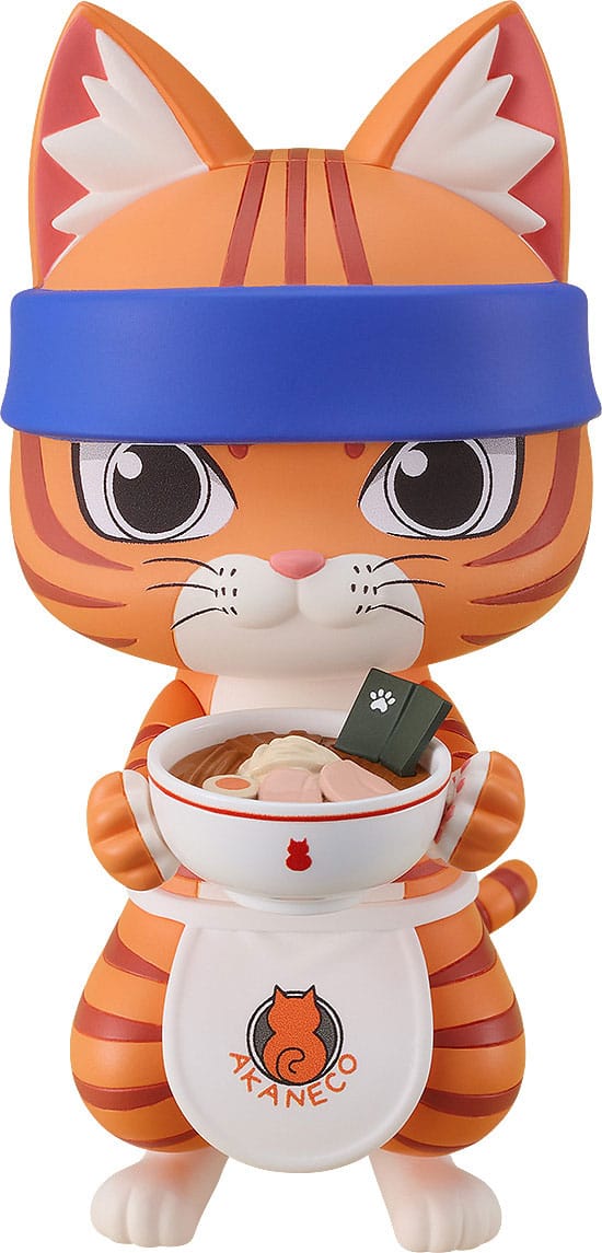 Red Cat Ramen Nendoroid Action Figura Bunzo 10 Cm Good Smile Company