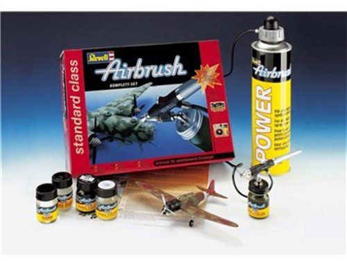 Revell Airbrush 39201 Set di AEROGRAFIA standard Class SCATOLA ROVINATA