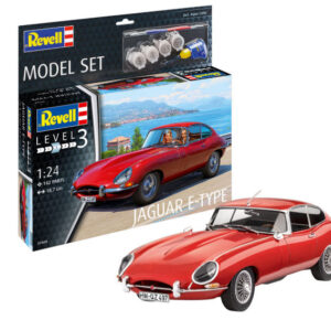 REVELL RV67668 JAGUAR E-TYPE MODEL SET KIT 1:24 Modellino