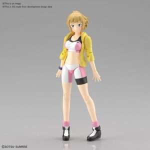 Rise Build Fighters Try Fumina Figura Model Kit Bandai