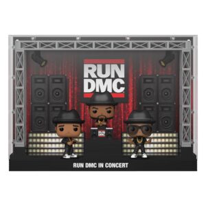 Run Dmc Pop Moments Deluxe Vinile Figures 3-pack Wembley Stadium Funko