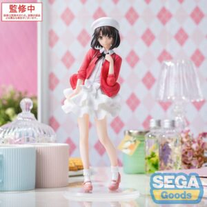 Saekano The Movie: Finale Luminasta Pvc Statua Megumi Kato Plain Clothes Ver. 22 Cm Sega