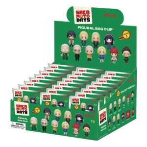 Sakamoto Days 3d Pvc Bag Clips Series 1 Con Figure Int.