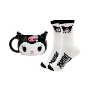 Sanrio 3d Tazza & Calzini Set Kuromi Blue Sky Studios