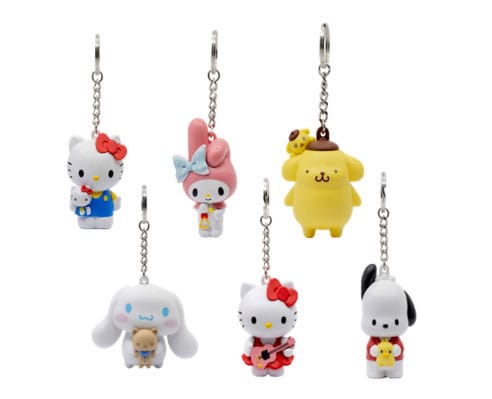 Sanrio Pocket Hero Portachiavi Hello Kitty E Friends Yume Toys