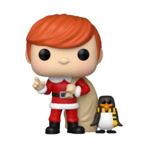 Santa Claus Is Comin' To Town Pop&buddy Tv Vinile Figura Kris W/topper 9 Cm Funko