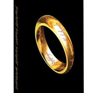 Sd Toys Il Signore Degli Anelli The One Ring Agenda W/light Taccuino