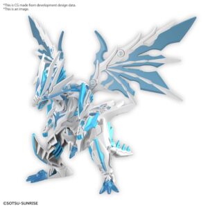SDW HEROES SHINING GRASPER DRAGON MODEL KIT BANDAI MODEL KIT