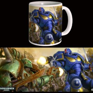 Semic Warhammer 40k Ultramarines Vs Nurgle Tazza