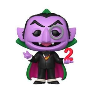 Sesame Street Pop! Tv Vinile Figura The Count 9 Cm Funko