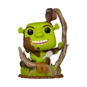 Shrek Pop! Premium Vinile Figura Shrek Bathing *esclusiva Version* 9 Cm Funko