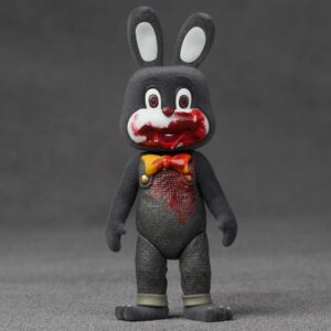 Silent Hill 3 Mini Action Figura Robbie The Rabbit Mini Black Version 10 Cm Gecco