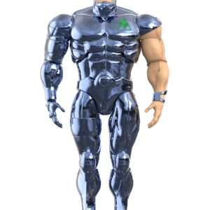 Silverhawks Ultimates Action Figura Steelwill (toy Version Vac Metal) 18 Cm Super7