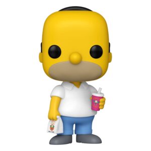 Simpsons Pop! Tv Vinile Figura Homer 9 Cm Funko