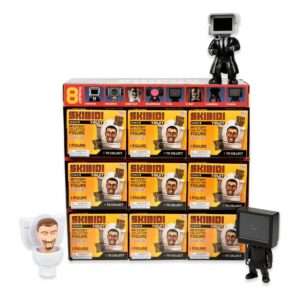 Skibidi Toilet Figures 11 Cm Series 1 Bonkers Toys