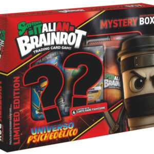 SKIFIDOL BRAINROT UNIVERSO PSICHE. MYSTERY BOX LIMITED RED BRAINROT - CARTE DA GIOCO/COLLEZIONE