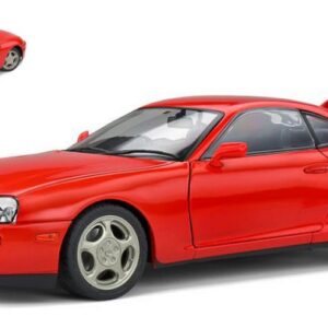 SOLIDO SL1807601 TOYOTA SUPRA Mk.4 (A80) 1993 RENAISSANCE RED 1:18 Modellino