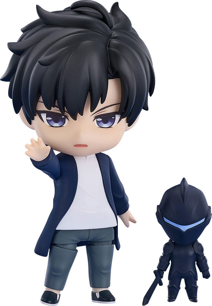 Solo Leveling Nendoroid Bambola Action Figura Sung Jinwoo 10 Cm Good Smile Company