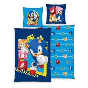 Sonic - The Hedgehog Letto Linen 135 X 200 Cm Herding