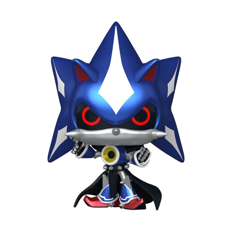 Sonic The Hedgehog Pop! Games Vinile Figura Neo Metal Sonic (mt) 9 Cm Funko