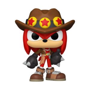 Sonic The Hedgehog Pop! Games Vinile Figura Treasure Hunter Knuckles 9 Cm Funko