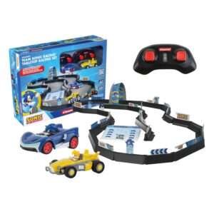 Sonic The Hedgehog RC Remote-controlled Car 1/43 2.4GHz Tabletop Racing Set Carrera