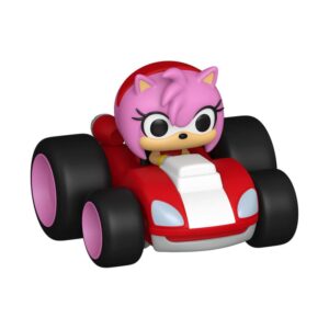 Sonic The Hedgehog Super Racers Diecast Figura Amy Rose 5 Cm Funko