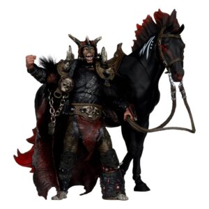 Spawn Action Figura 2-pack Bloodaxe Con Horse (spawn: The Dark Ages) 18 Cm Mcfarlane Toys