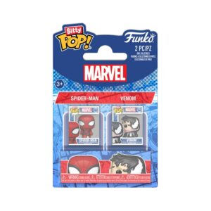 Spider-man Bitty Pop! Vinile Figura 2-pack Spider-man&vnm 2,5 Cm Funko
