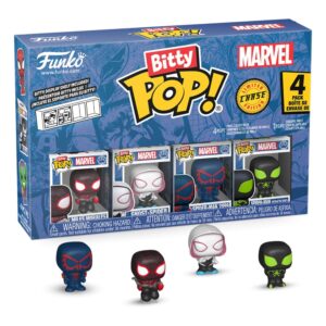 Spider-man Bitty Pop! Vinile Figura 4-pack Series 2 2 Cm Funko