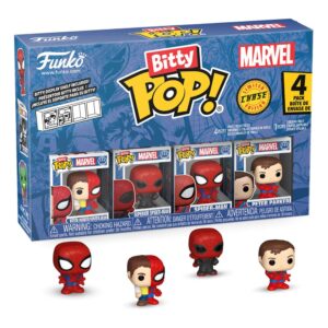 Spider-man Bitty Pop! Vinile Figura 4-pack Series 4 2 Cm Funko