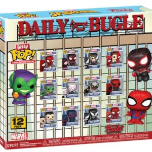 Spider-man Bitty Pop! Vinile Figura  Multipack 2,5 Cm Display (12) Funko