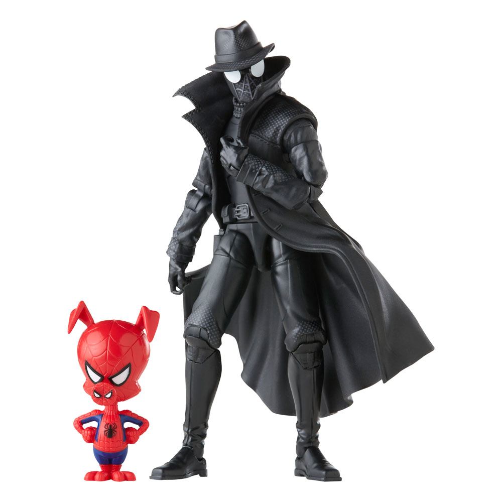 Spider-man: Into The Spider-verse Marvel Legends Action Figura 2-pack 2022 Spider-man Noir & Spider-ham 15 Cm Hasbro
