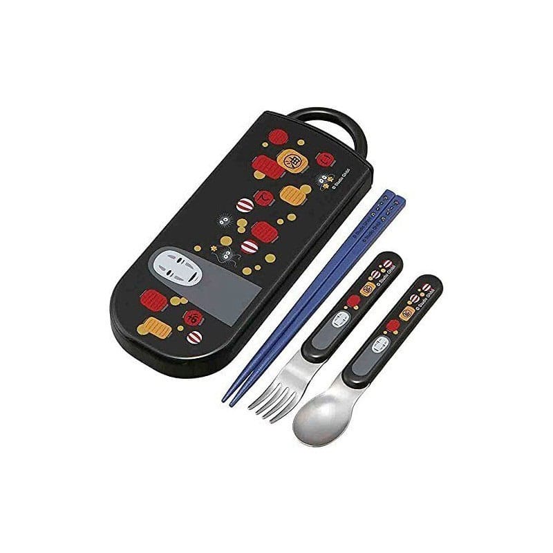 Spirited Away Bacchette Cinesi & Spoon & Fork Set No Face & Lantern Skater