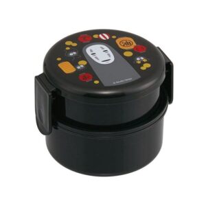 Spirited Away Two Layer Round Shape Contenitore Per Il Pranzo No Face & Lantern Skater