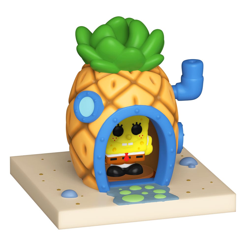 Spongebob Bitty Pop! Town Vinile Figura Spongebob At Home Funko