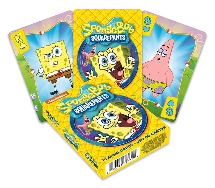 SpongeBob Playing Cards Cartoon Aquarius